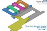 Main building level 2 map