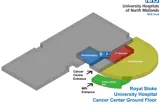 Cancer centre ground floor map